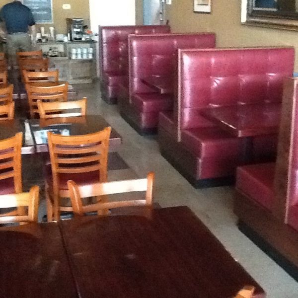 Custom Booth Seating | J&J Interior Designs